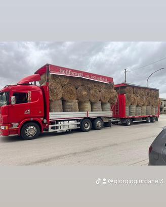 Scania 144l 460 Trasporto Foraggi