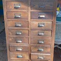 mobile vecchio ufficio anni 60 in ciliegio