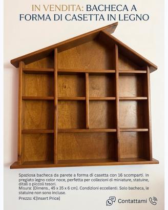Bacheca per collezioni
