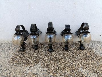 Lampade ferro battuto da esterno