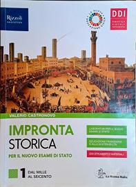 IMPRONTA STORICA 1. Dal mille al seicento