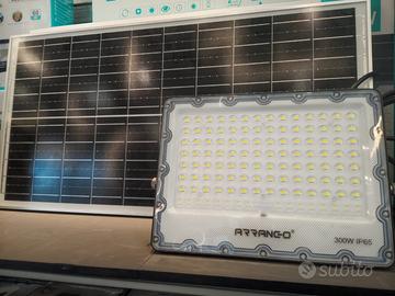 FARO SOLARE 300W CON PANNELLO