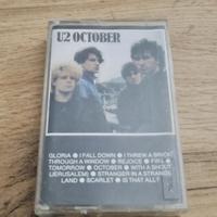 U2 - OCTOBER (musicassetta originale 1986)