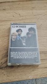 U2 - OCTOBER (musicassetta originale 1986)