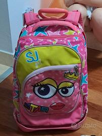zaino con carello bimba