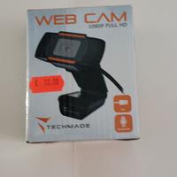 Web Cam full HD con microfono incorporato