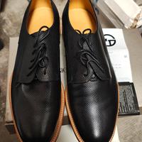 Giorgio Armani scarpe uomo nere  Made in Italy
