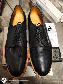 Giorgio Armani scarpe uomo nere  Made in Italy