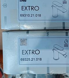 coppia miscelatori lavabo e bidet NEWFORM extro
