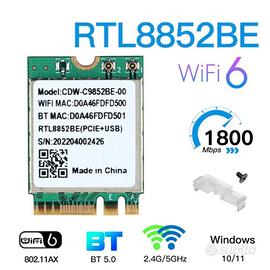 scheda wifi realtek 8852BE