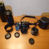 Minolta 7000 + obiettivi