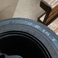 Gomme termiche   con cerchi 215/70 r 16
