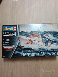 Modellino nave in plastica Revell - Hermann Marwed