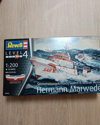 Modellino nave in plastica Revell - Hermann Marwed