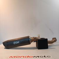 SCARICO OMOLOGATO EXANX-BLACK OVALE PER HONDA CBR 