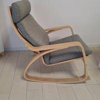 Sedia a dondolo ikea POANG