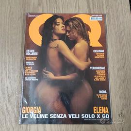 rivista GQ con Giorgia ed Elena le veline