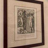 Stampa calcografica antica del 1693 - Perseus