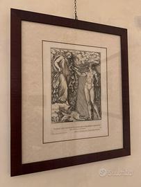 Stampa calcografica antica del 1693 - Perseus