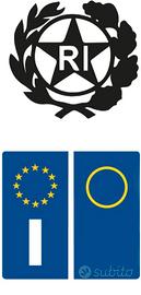 Kit Adesivi per Targa Auto