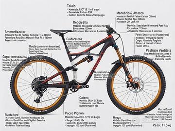 Specialized S-Works Enduro Full Custom 2024/11.5kg