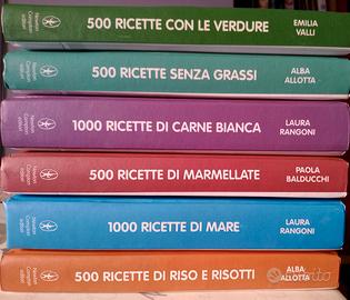Lotto libri di ricette