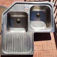 lavandino acciaio inox 
