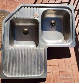 lavandino acciaio inox 