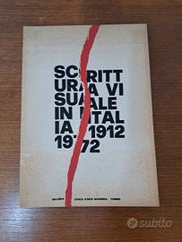 Scrittura visuale in Italia 1912 1972