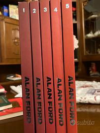 Alan Ford a Colori 1/5 SERIE COMPLETA