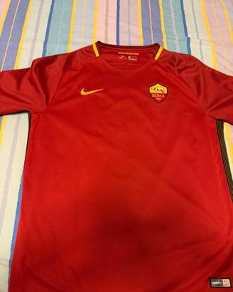 Maglia AS Roma 2017/2018 autografata.