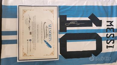 Maglia Argentina Messi autografata con COA 