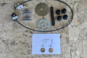 Akozon Kit di Ricambio per Pinza Disco Freno
