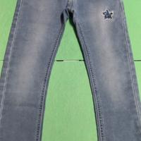 Pantalone jeans bambina Melby taglia 6 anni.