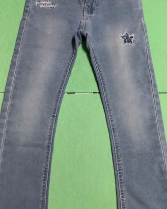 Pantalone jeans bambina Melby taglia 6 anni.