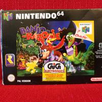 BANJO  KAZOOIE - NINTENDO 64 - COMPLETO