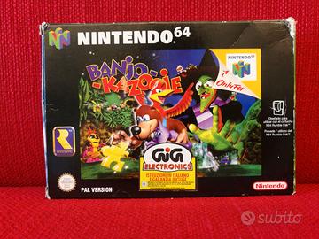 BANJO  KAZOOIE - NINTENDO 64 - COMPLETO