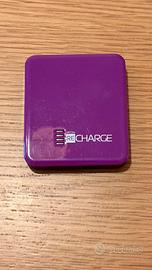 Power bank RECHARGE 2500 mAh compatta