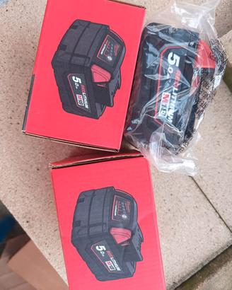 Batteria 5 AH Milwaukee