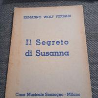 Libretto d'Opera "Il Segreto di Susanna" - Wolf-F