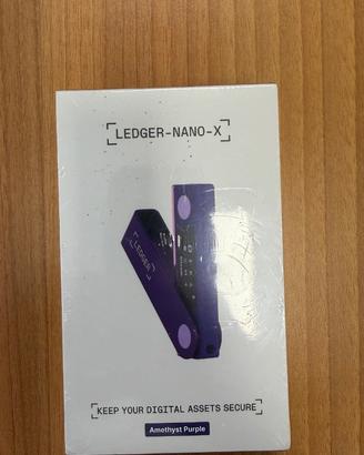 Ledger Nano X sigillato, mai aperto