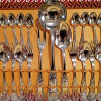 Servizio di posate in Argento 800