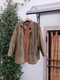 Giacca in pelle vintage anni '80 Mac Douglas