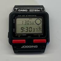 Casio Jogging 208 J-51W, orologio vintage anni ’80