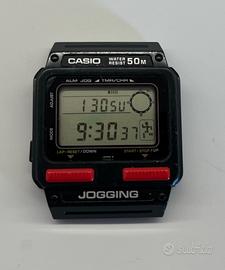 Casio Jogging 208 J-51W, orologio vintage anni ’80