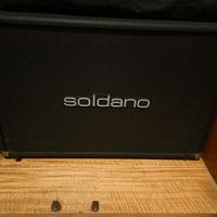 cassa  Soldano 2X12 Black Cabinet