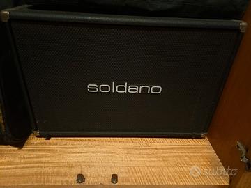 cassa  Soldano 2X12 Black Cabinet