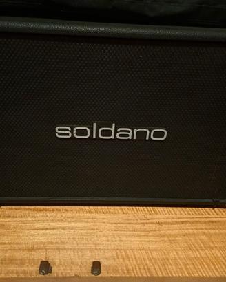 cassa  Soldano 2X12 Black Cabinet
