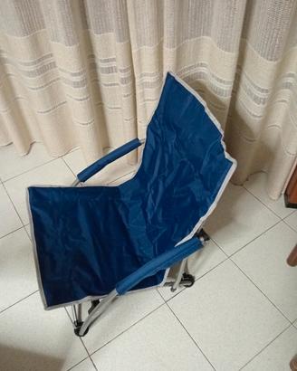 sedia mare con custodia