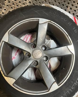 Cerchi audi /volkswagen raggio 16
